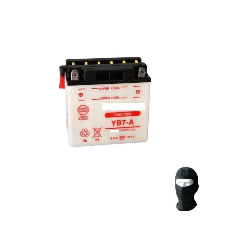 KOMPATIBEL MIT P IAGGIO Skipper 150 1993 A 1997 UASA Batterie BEREITS EINSATZBEREIT YB7-A 12V / 8AH BATTERIEN FÜR DEN MOTORSTART SPEZIFISCHER Motorrad-Roller von farbrothersonline