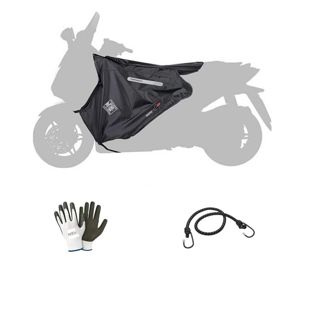 Kompatibel mit Honda PCX 125 2015 15 Beinschutz R082-X Termoscud Tucano Urbano speziell für Scooter Thermodecke wasserdicht innen aus Kunstleder außen aus Nylon von farbrothersonline