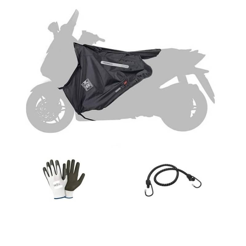 Kompatibel mit Honda SH 125i-150i 2. Serie 2020 20 Beinschutz R212-X Termoscud Tucano Urbano speziell für Scooter Thermodecke wasserdicht innen aus Kunstleder außen aus Nylon von farbrothersonline