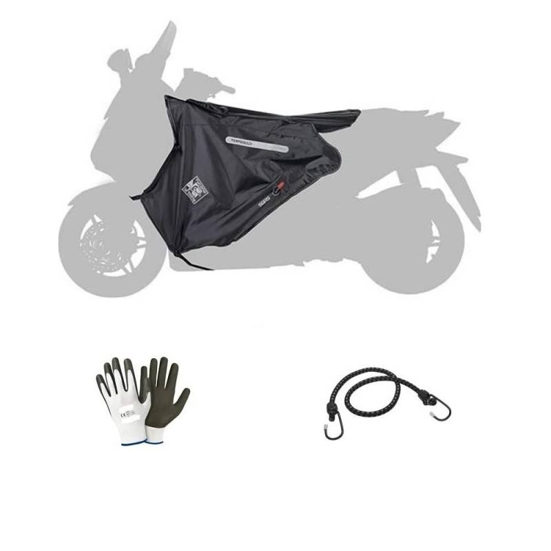 Kompatibel mit Honda SH 300i Sport ABS 2018 18 Beinschutz R177-X Termoscud Tucano Urbano speziell für Scooter Thermodecke wasserdicht innen aus Kunstleder außen aus Nylon von farbrothersonline