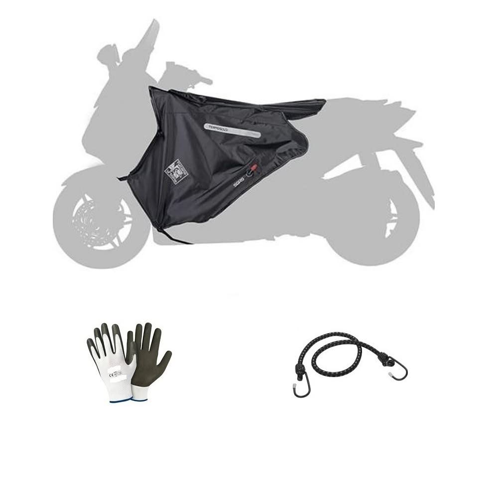 Kompatibel mit Kymco Downtown 350i ABS 2020 20 Beinschutz R178-X Termoscud Tucano Urbano speziell für Scooter Thermodecke wasserdicht innen aus Kunstleder außen aus Nylon von farbrothersonline