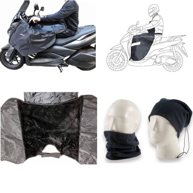 Kompatibel mit Peugeot Metropolis 400 wasserdichte Beinabdeckung für Scooter und Maxiscooter Thermodecke für Beine gegen Kälte und Universalschutz von farbrothersonline