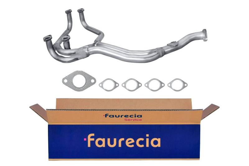 HELLA 8LA 366 004-411 Abgasrohr - Easy2Fit® Kit - vorne - einteilig - Set mit Anbauteilen - für u.a. ALFA ROMEO 146 von Hella