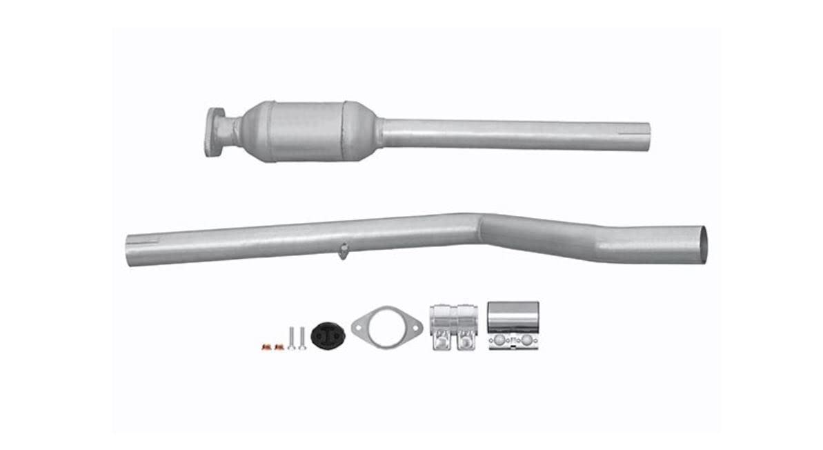 HELLA 8LE 366 051-381 Katalysator - Easy2Fit® Kit - Euro 3 - zweiteilig - Set mit Anbauteilen - für u.a. FIAT PUNTO von Hella