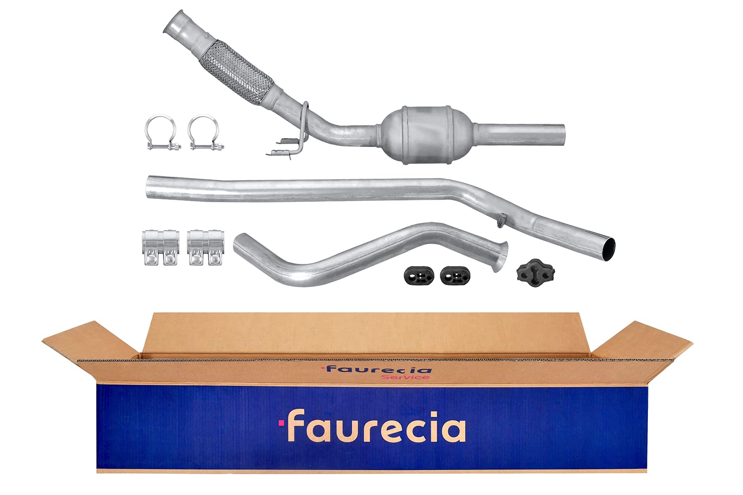 HELLA 8LE 366 052-231 Katalysator - Easy2Fit® Kit - Euro 3 - dreiteilig - Set mit Anbauteilen - für u.a. PEUGEOT 307 (3A/C) von Hella