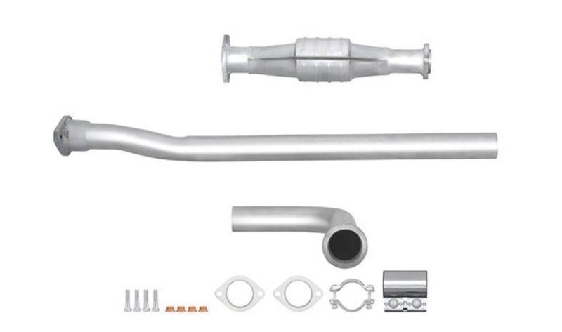 HELLA 8LE 366 053-421 Katalysator - Easy2Fit® Kit - Euro 2 - zweiteilig - Set mit Anbauteilen - für u.a. RENAULT CLIO I von Hella