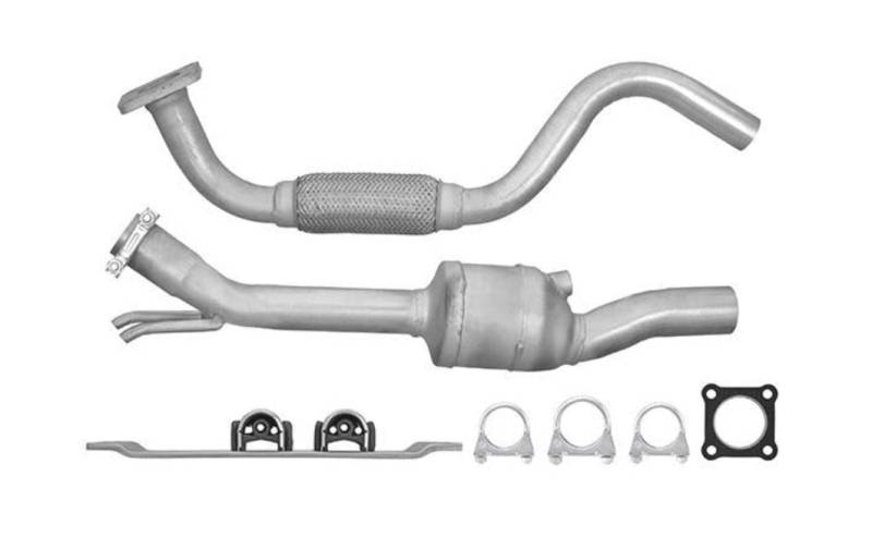 HELLA 8LE 366 054-231 Katalysator - Easy2Fit® Kit - Euro 3 - einteilig - Set mit Anbauteilen - für u.a. VW CADDY II von Hella