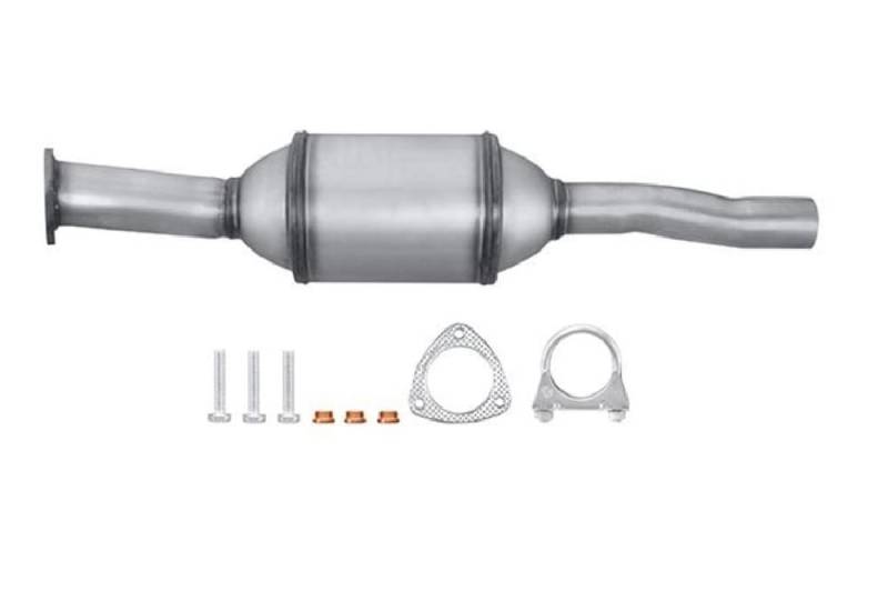 HELLA 8LH 366 080-061 Dieselpartikelfilter - Easy2Fit® Kit - Euro 4 - einteilig - Set mit Anbauteilen (für Kurz- und Langstreckenverkehr) - für u.a. AUDI A6 C6 (4FH) von Hella