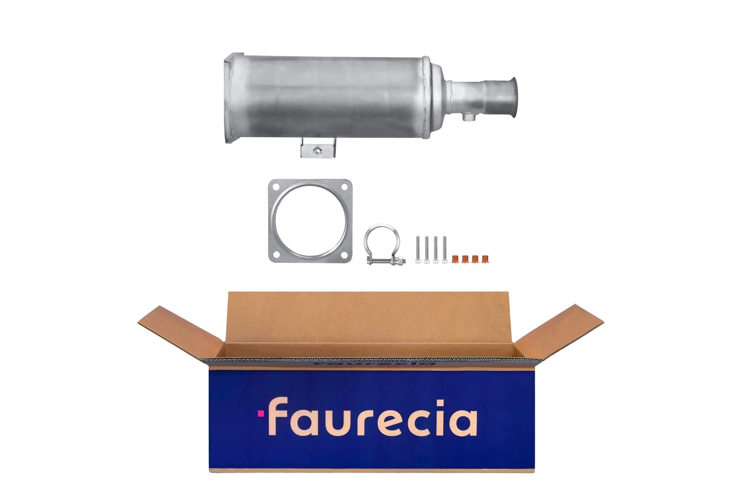 HELLA 8LH 366 080-171 Dieselpartikelfilter - Easy2Fit® Kit - Euro 3 - einteilig - Set mit Anbauteilen (für Kurz- und Langstreckenverkehr) - für u.a. CITROËN C5 I Break von Hella