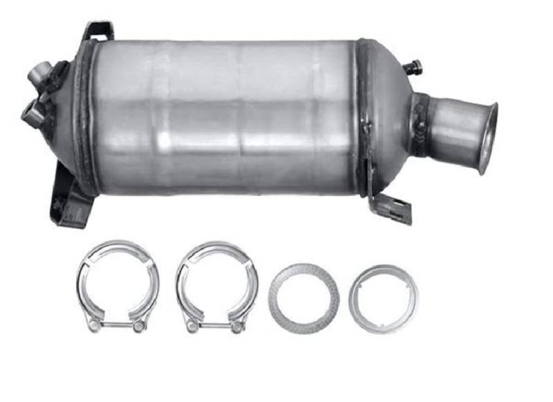 HELLA 8LH 366 081-481 Dieselpartikelfilter - Easy2Fit® Kit - Euro 4 - einteilig - Set mit Anbauteilen (für Kurz- und Langstreckenverkehr) - für u.a. VW MULTIVAN T5 von Hella