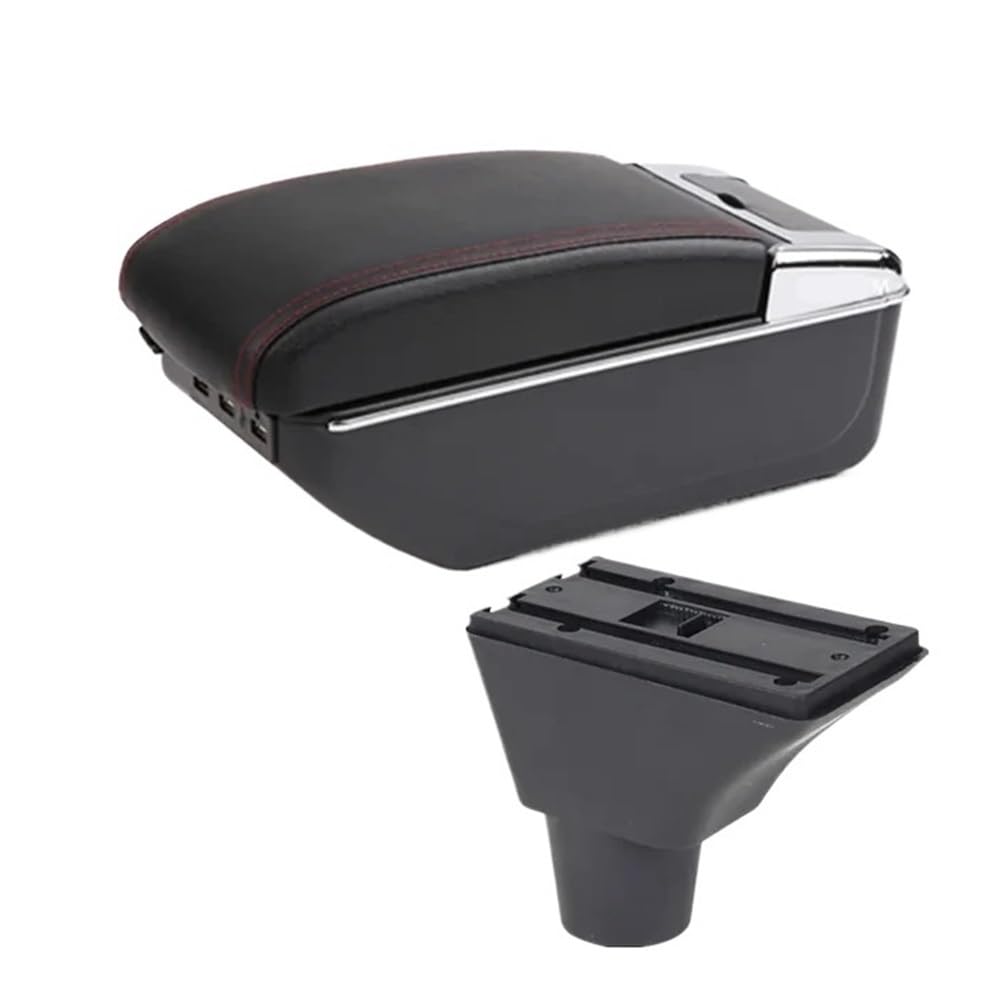 Auto Armlehne Box Für FIAT Für Panda 2 Armlehne Box Center Console Storage Box Auto Zubehör Mittelarmlehne von faxiulan