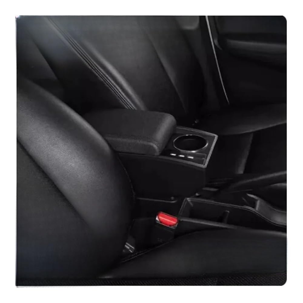 Auto Armlehne Box Für Skoda Für Fabia 2 2008-2014 Auto Armlehne Box Aufbewahrungsbox Autozubehör Mittelarmlehne von faxiulan