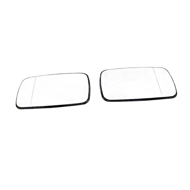 Ersatz Spiegelglas Heizbar 2PCS beheiztes Seitenrückspiegelglas für 3er-Serie für E46 1998-2006 Außenspiegel Glas von faxiulan