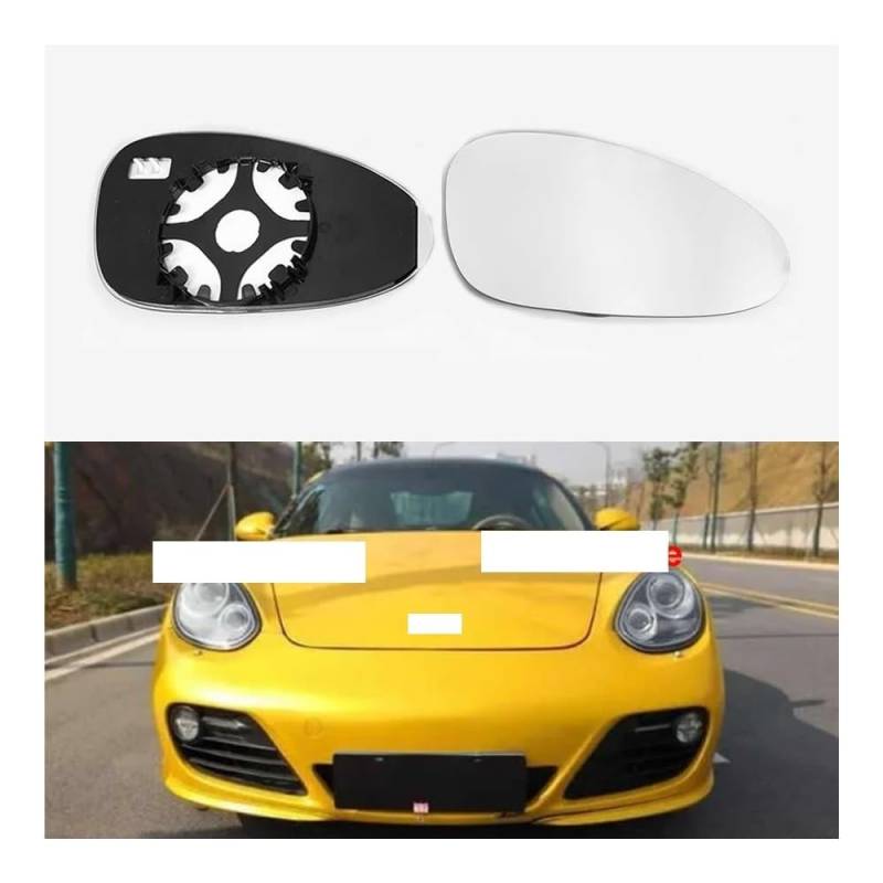 Ersatz Spiegelglas Heizbar Für Cayman 2009-2012 Auto Zubehör Rückspiegel Glas Außerhalb Tür Seite Spiegel Objektiv Außenspiegel Glas von faxiulan