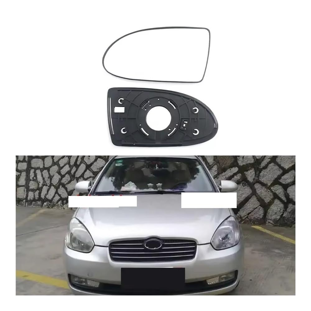 Ersatz Spiegelglas Heizbar Für Hyundai Für Accent 2005-2011 Rückspiegel Glas Außerhalb Tür Seite Spiegel Objektiv Ohne Außenspiegel Glas von faxiulan