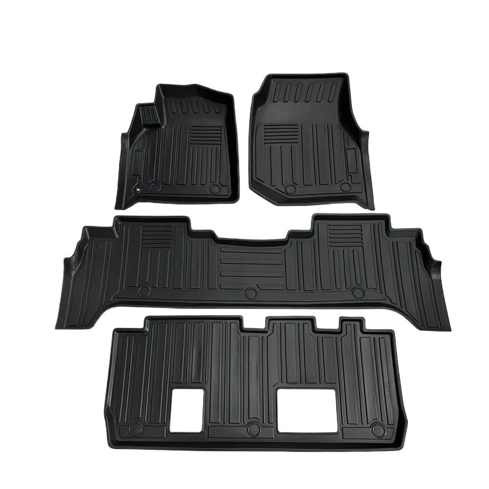 Fußmatten Für Toyota Für Land Für Cruiser 7seats 1998-2007 2021-2023 LHD RHD Auto Fußmatten Pad Fach Innen Fußraummatten von faxiulan