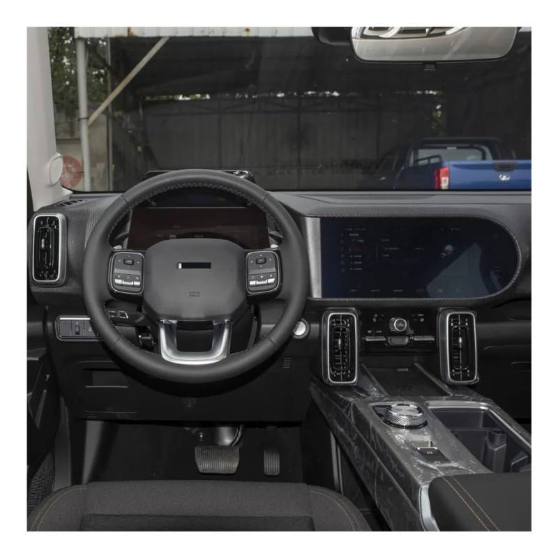 Instrumententafel Membran 3PCS Auto Gehärtetem Glas Display-schutzfolie Schutz Für Haval Für Dargo 2021-2023 Auto Infotainment Dashboard Schutzfolie von faxiulan