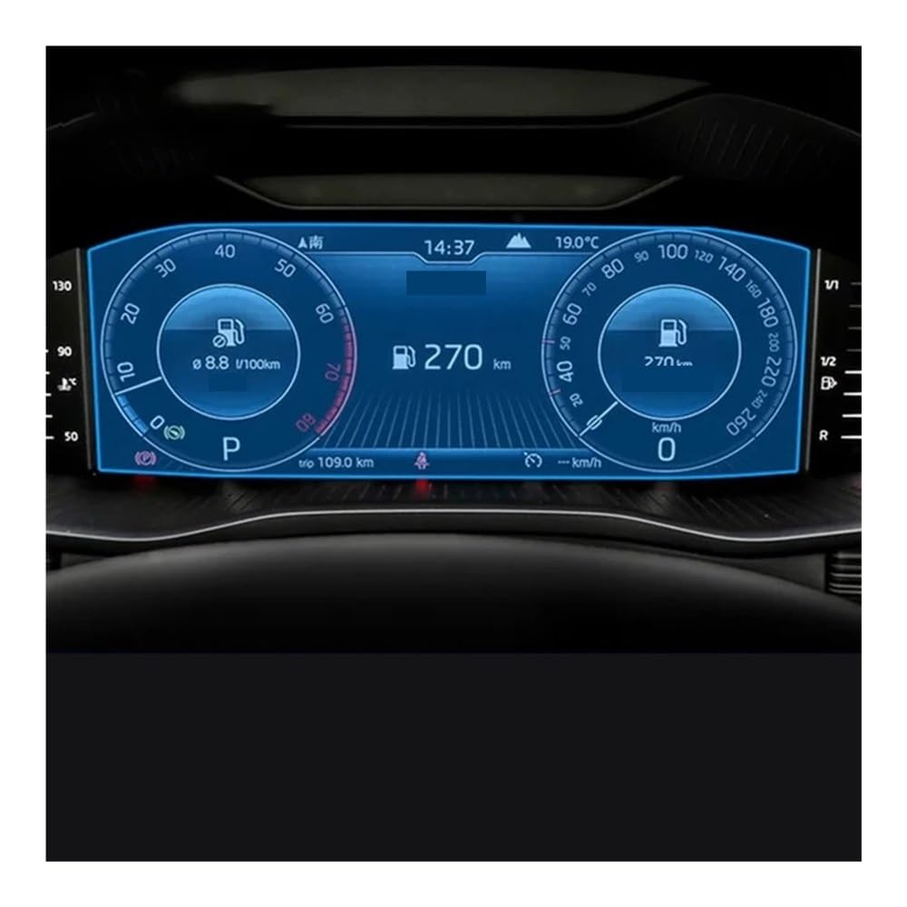 Instrumententafel Membran Auto-Center-Konsole Media Dashboard Navigation Schutzfolie für Skoda für Kodiaq GT 2017–2020 Schutzfolie von faxiulan