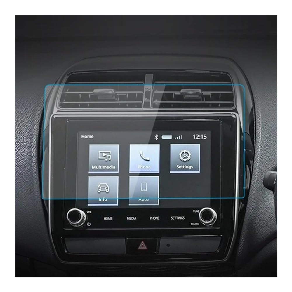 Instrumententafel Membran Auto GPS Display Gehärtetes Glas Display-schutzfolie 10,1 Zoll Für Für ASX 2019-2022 Dashboard Membran Schutzfolie von faxiulan