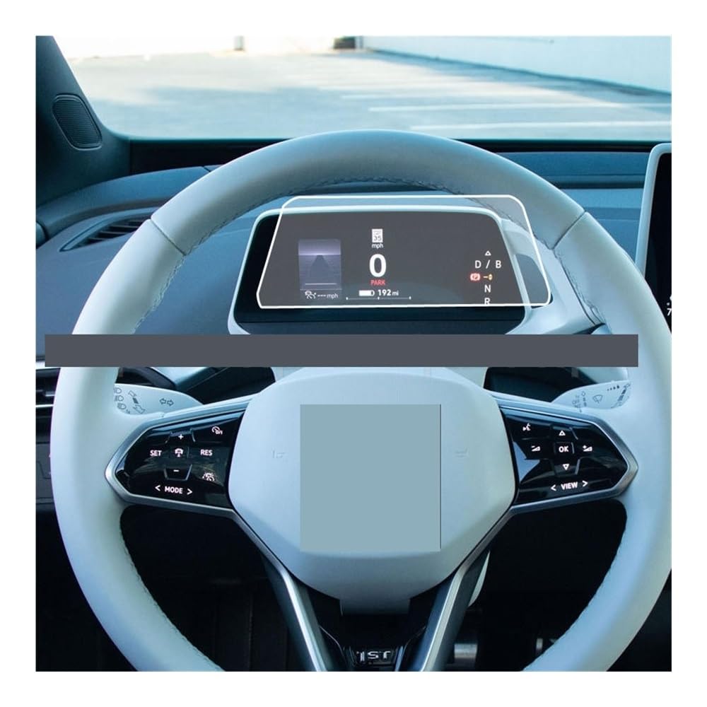 Instrumententafel Membran Auto GPS gehärtetes Glas für ID.3 2020 2021 Dashboard Displayschutzfolie Schutzfolie von faxiulan