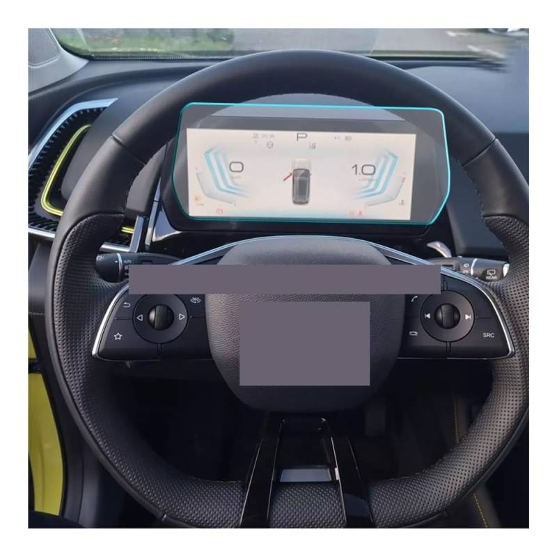 Instrumententafel Membran Display-Schutzfolie aus gehärtetem Glas für Beijing für X55 2022 2023, Auto-Instrumenten-Dashboard, digitales Cockpit Schutzfolie von faxiulan