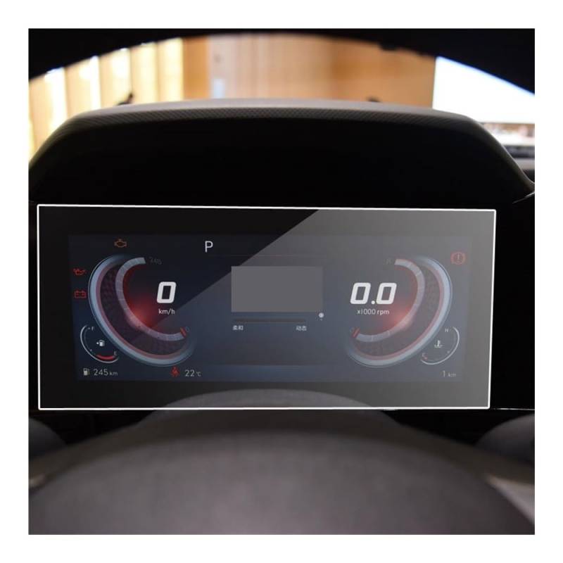 Instrumententafel Membran Display-schutzfolie Für Hyundai Für Elantra 2021 Auto Instrument Dashboard Schutzfolie von faxiulan