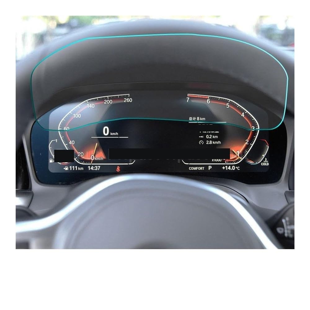 Instrumententafel Membran Displayschutzfolie für IX3 2022 12,3 Zoll Auto-Navigations-Cockpit-Digital-Dashboard Schutzfolie von faxiulan