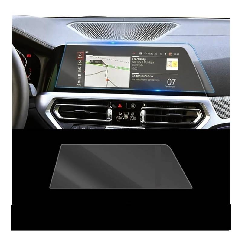 Instrumententafel Membran Für 3 Serie Für G20 Für G21 2019-2021 Auto Dashboard Instrument Panel GPS Bildschirm Gehärtetes Glas Schutz Film Schutzfolie von faxiulan