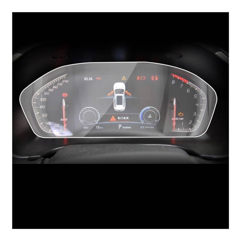 Instrumententafel Membran Für Changan Für CS75 2018-2023 Auto Innen Instrument Panel Membran Bildschirm TPU Schutz Film Schutzfolie von faxiulan