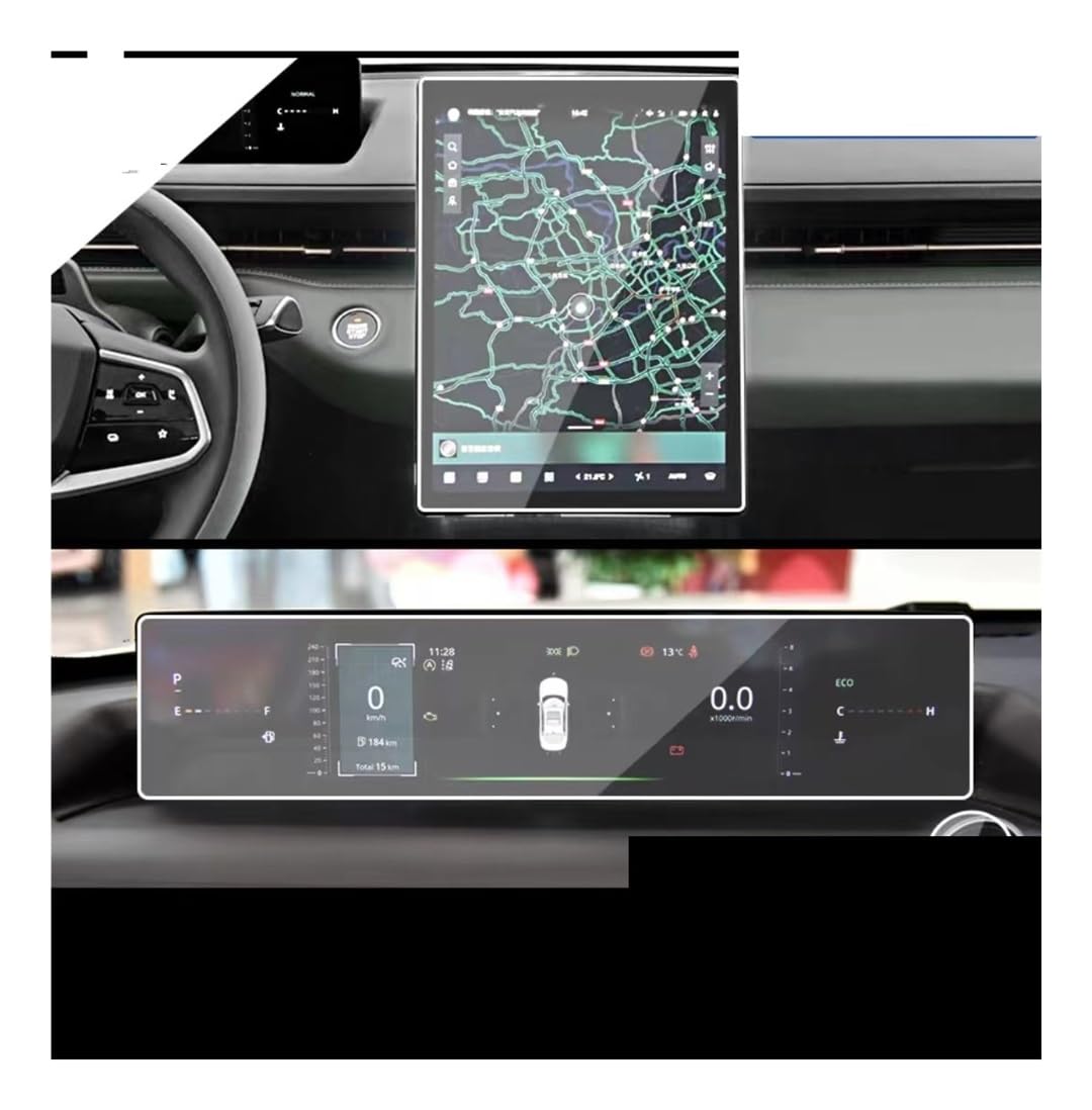 Instrumententafel Membran Für Changan Für Lamore 2023-2024 Auto GPS-Navigation Und Dashboard-Touchscreen Schutzfolie Schutzfolie von faxiulan