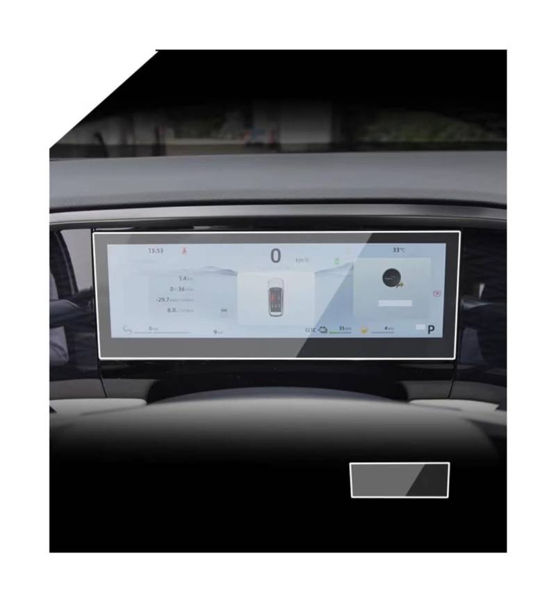 Instrumententafel Membran Für Geely Für Galaxy L7 2023-2024 Auto GPS-Navigation Und Dashboard-Touchscreen Schutzfolie Schutzfolie von faxiulan