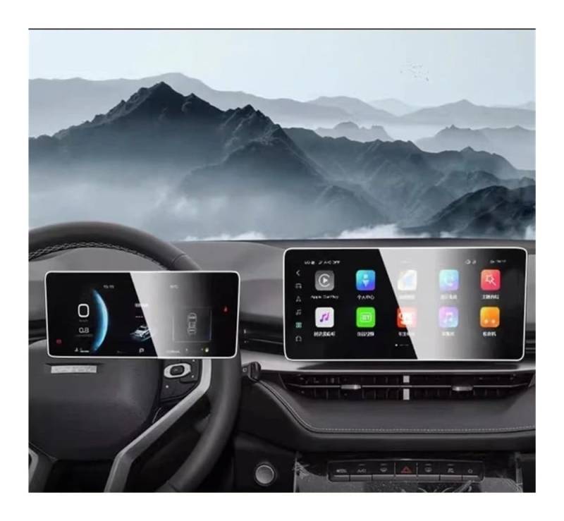 Instrumententafel Membran Für Haval Für H6 2021-2023 Touchscreen GPS Schutz Und Dashboard Zubehör Gehärtetem Glas Film Schutzfolie von faxiulan