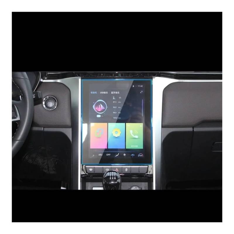 Instrumententafel Membran Für JAC Für T8 PRO 2021 Dashboard & Navigation Display-schutzfolie Reparatur Film Zubehör Schutzfolie von faxiulan