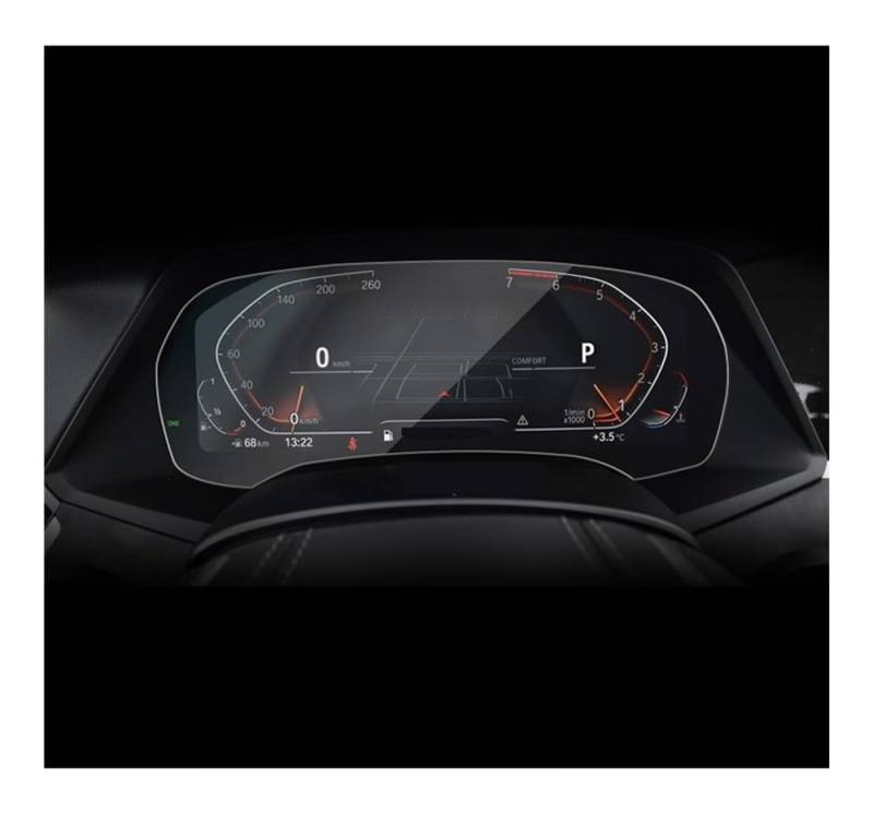 Instrumententafel Membran Für X7 2019-2020 Glas Auto Navigation Screen Protector Instrument Dashboard Monitor Display-schutzfolie Schutzfolie von faxiulan