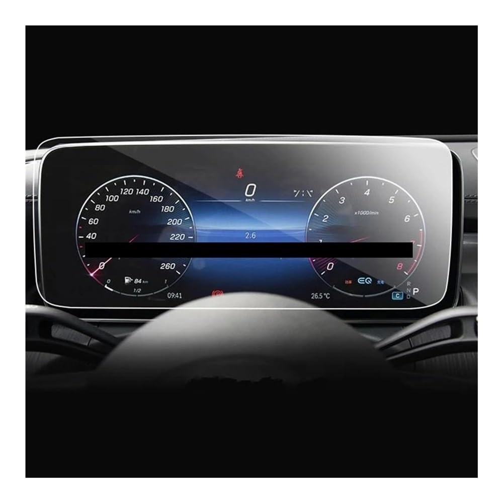 Instrumententafel Membran Gehärtetem Glas Schutz Film Für Benz Für C-Klasse Für C220d Für C200 2022 Auto GPS Instrument Zubehör Schutzfolie von faxiulan