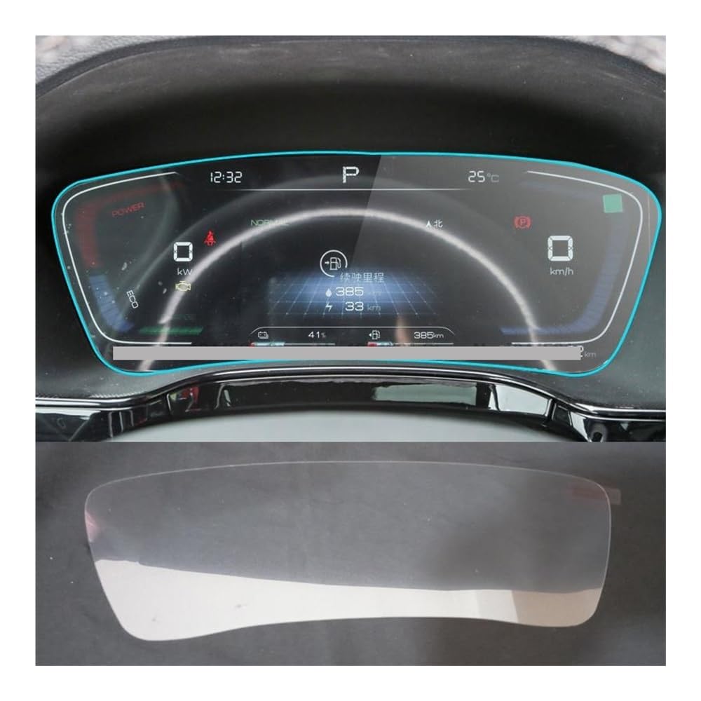 Instrumententafel Membran Screen Protector Dashboard Bildschirm Film Dash Board Glas Für BYD Für Tang EV 2021-2023 Instrument Schutzfolie von faxiulan