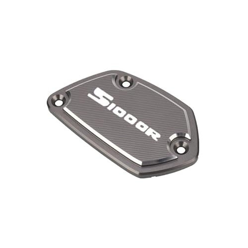 faxiulan Motorrad Öleinfülldeckel Für S1000R 2020-2021 S1000XR 2015-2021 Motorrad CNC Aluminium Vorderradbremsflüssigkeitsbehälter Ölbecherdeckel Hauptzylinderabdeckung von faxiulan