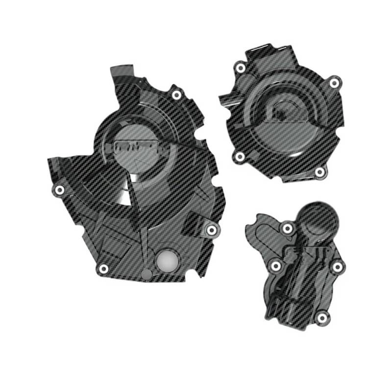 faxiulan Motorseitiger Statorschutz Für Su&zuki GSX-8S 2023-2024 Für GSX-8R 2024 Für V-Strom 800DE 2023-2024 Motorrad Motor Schutz Abdeckung von faxiulan