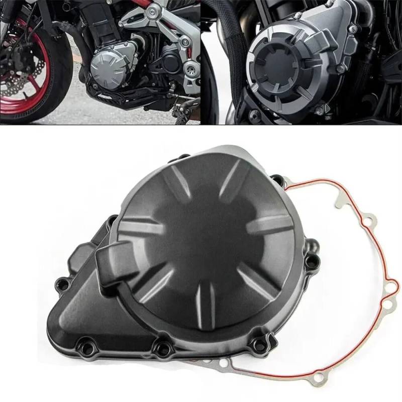 faxiulan Motorseitiger Statorschutz Motorrad Linke Kurbelgehäuse Stator Motorabdeckung Für K&awasaki Z900 ABS 2017-2022 von faxiulan