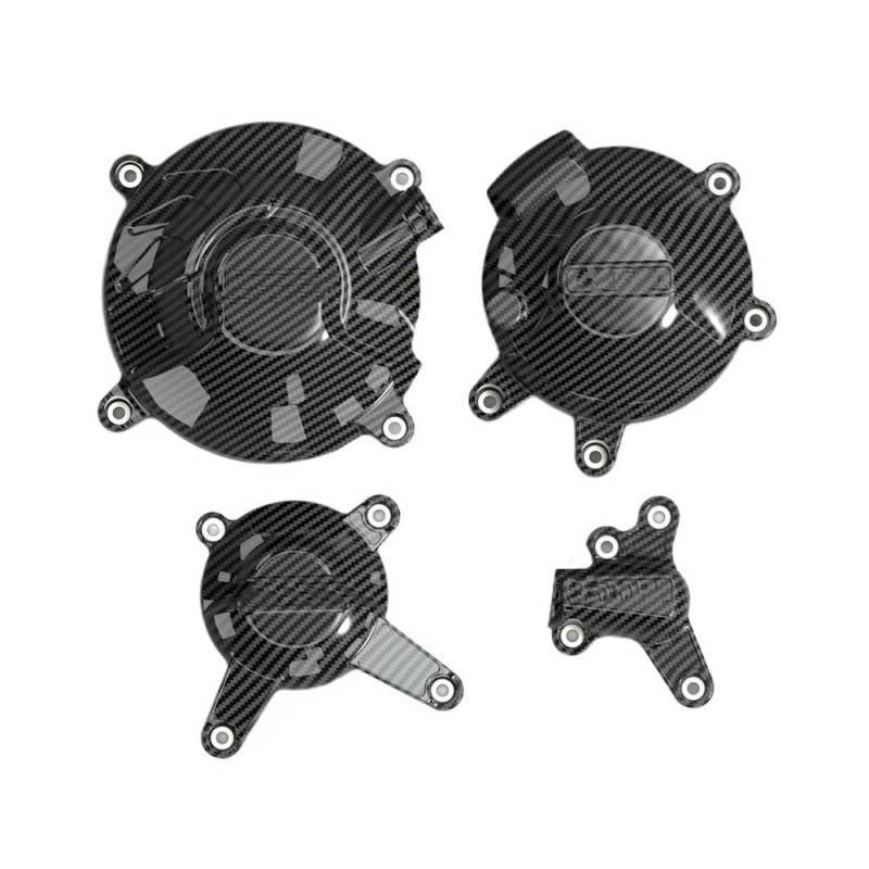 faxiulan Motorseitiger Statorschutz Motorrad Motor Lichtmaschine Kupplung Schutz Abdeckung Für MT-09 FZ-09 Für Tracer 900 Für Scrambler 2014-2020 Für XSR900 2015-2020 von faxiulan