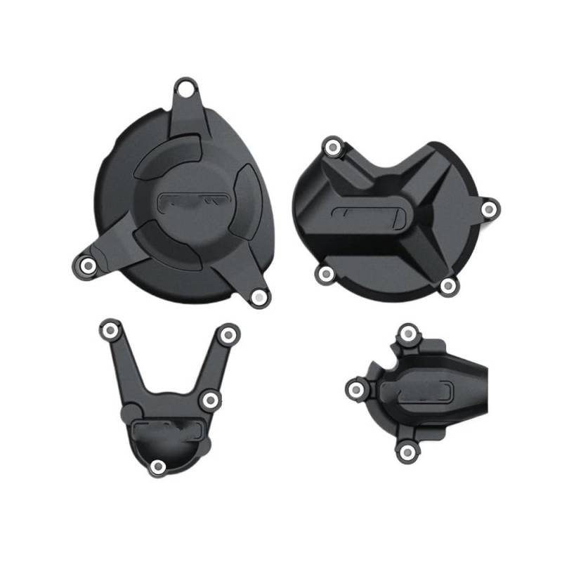 faxiulan Motorseitiger Statorschutz Motorradzubehör Motorabdeckungsschutzset Motorrad Für S1000RR S1000R 2009-2016 von faxiulan