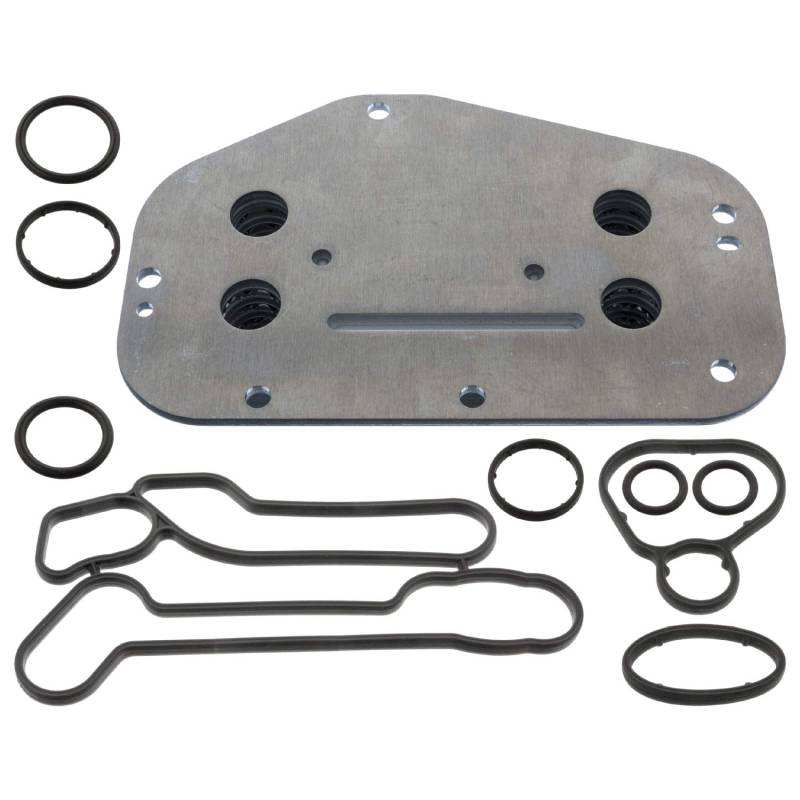 febi bilstein 101406 Ölkühler mit Dichtungssatz , 1 Stück von febi bilstein