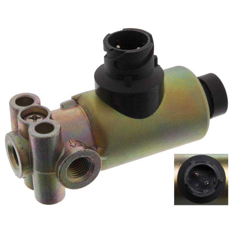 febi bilstein 103066 Magnetventil für Retarder , 1 Stück von febi bilstein