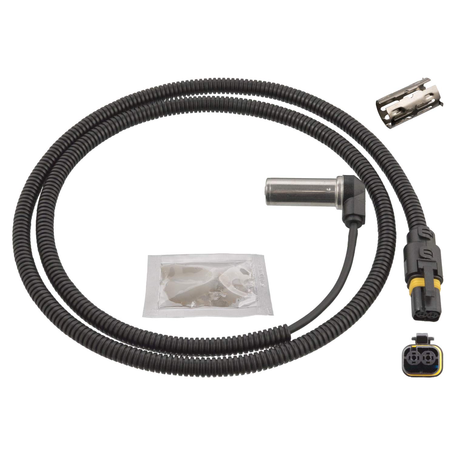 febi bilstein 103767 ABS-Sensor mit Hülse und Fett , 1 Stück von febi bilstein