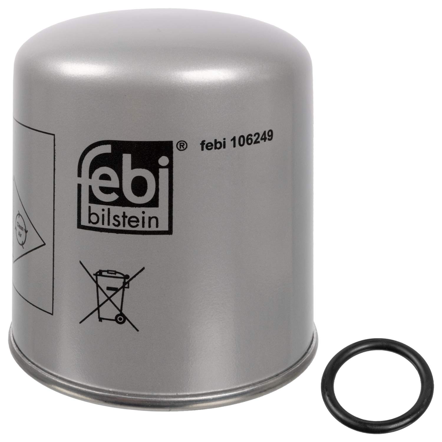 febi bilstein 106249 Lufttrocknerpatrone mit O-Ring und Ölabscheider, 1 Stück von febi bilstein