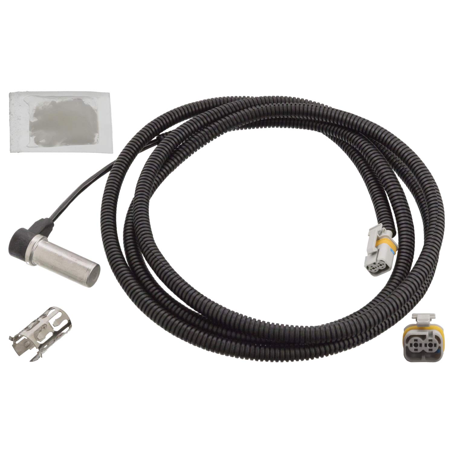 febi bilstein 106322 ABS-Sensor mit Hülse und Fett, 1 Stück von febi bilstein