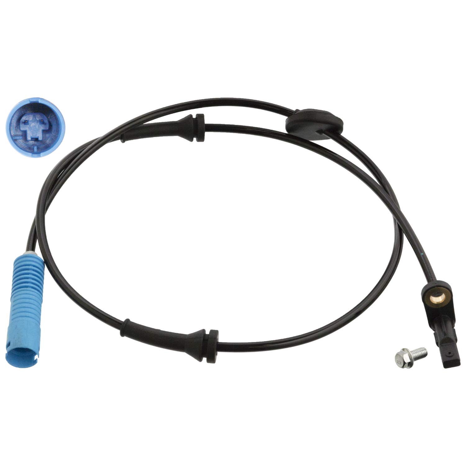 febi bilstein 106454 ABS-Sensor mit Befestigungsschraube, 1 Stück von febi bilstein