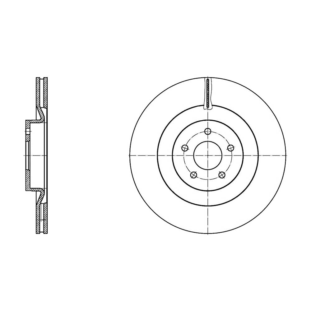 febi bilstein 171441 Bremsscheibe, 1 Stück von febi bilstein