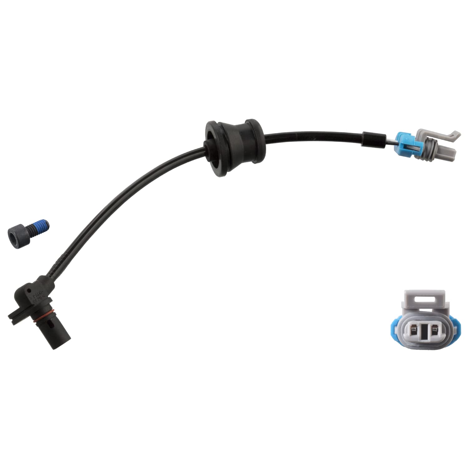 febi bilstein 173672 ABS-Sensor mit Befestigungsschraube, 1 Stück von febi bilstein