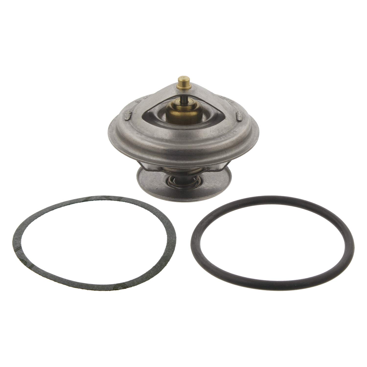 febi bilstein 18017 Thermostat mit O-Ring und Dichtung , 1 Stück von febi bilstein